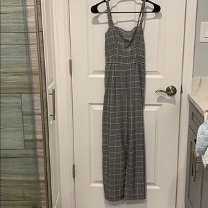 Gingham Jumpsuit